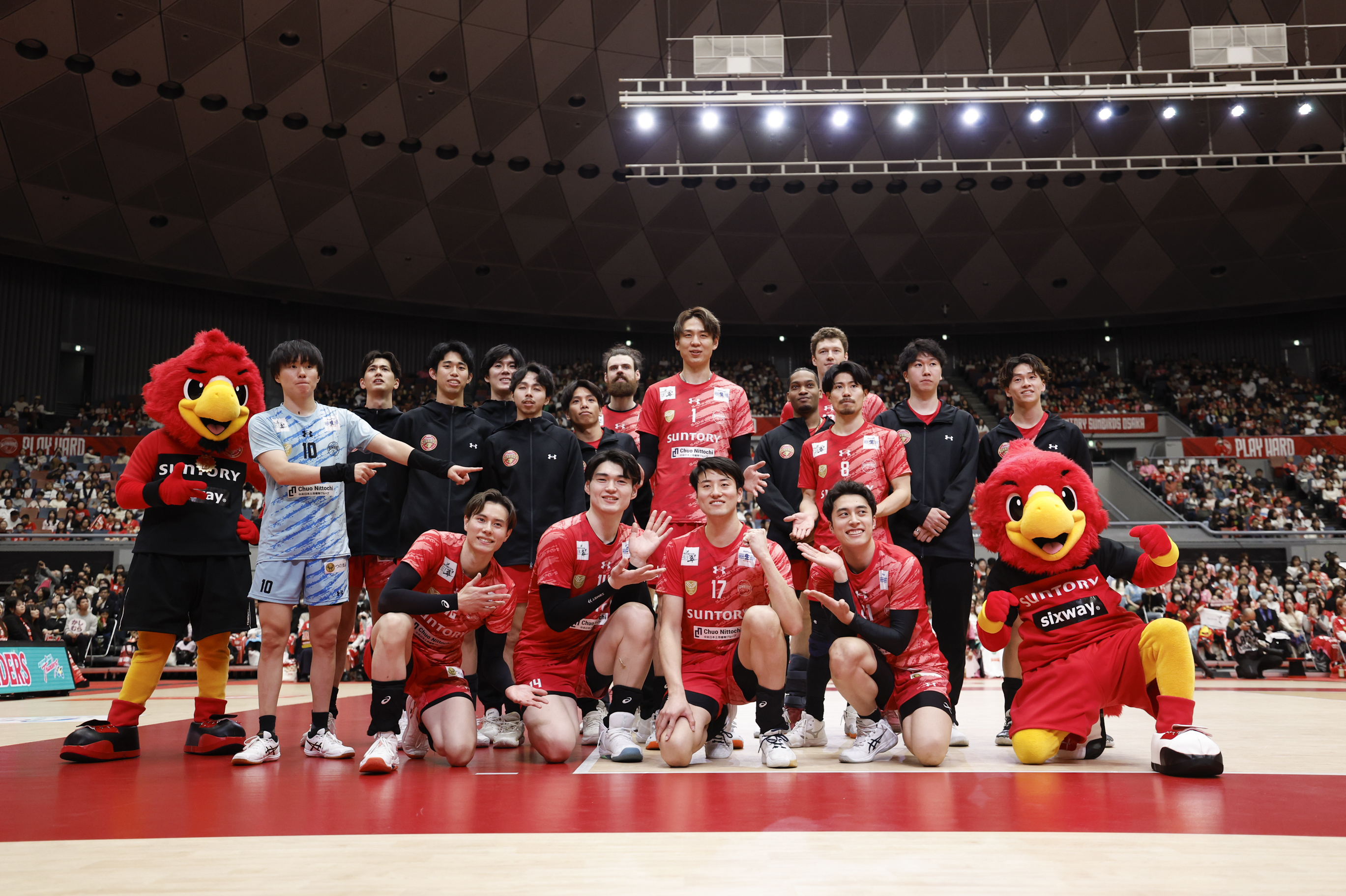 2025-26 大同生命SV.LEAGUE 4月5日(日) 広島サンダーズ戦 サントリー